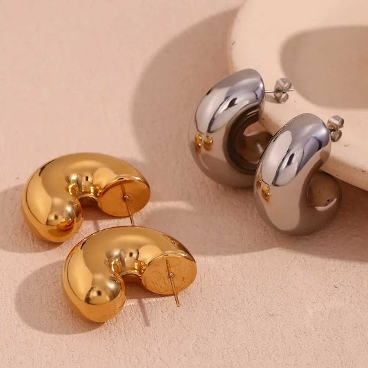 Hanna Mega Hoop Earrings