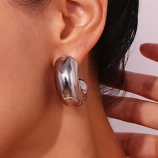 Hanna Mega Hoop Earrings