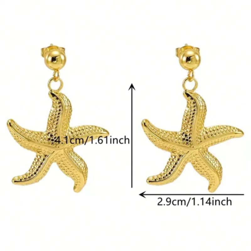 Estrella Dorada Earrings