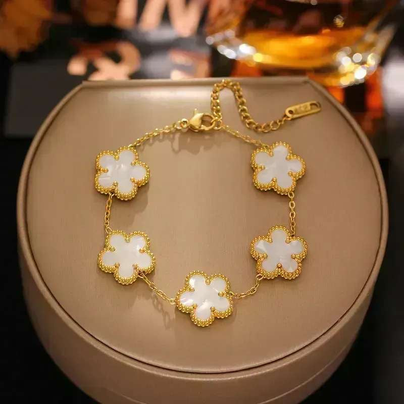 White Clover Bracelet