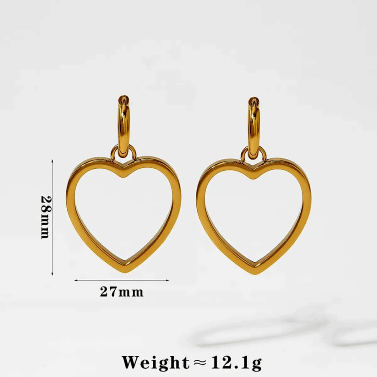 Dorothea Heart Earrings