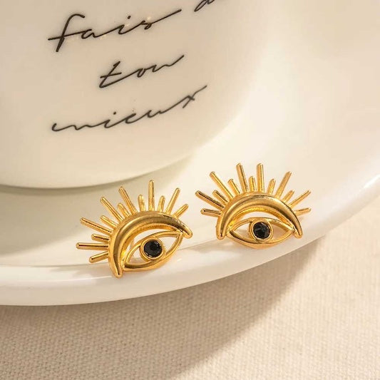Ojitos Negros Earrings