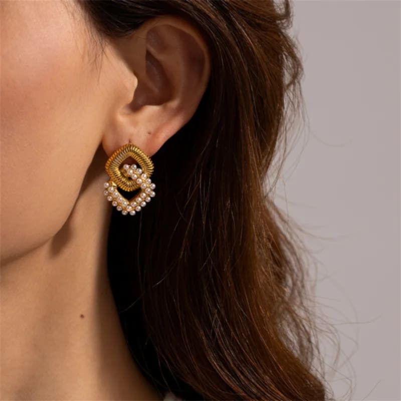 Alma Perlada Earrings
