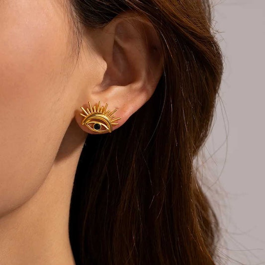 Ojitos Negros Earrings