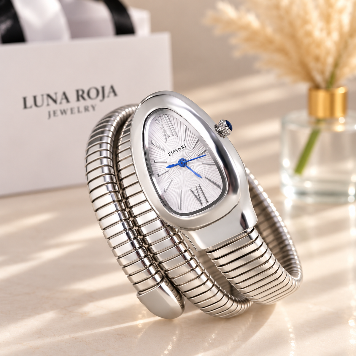 Serpent Watch Silver